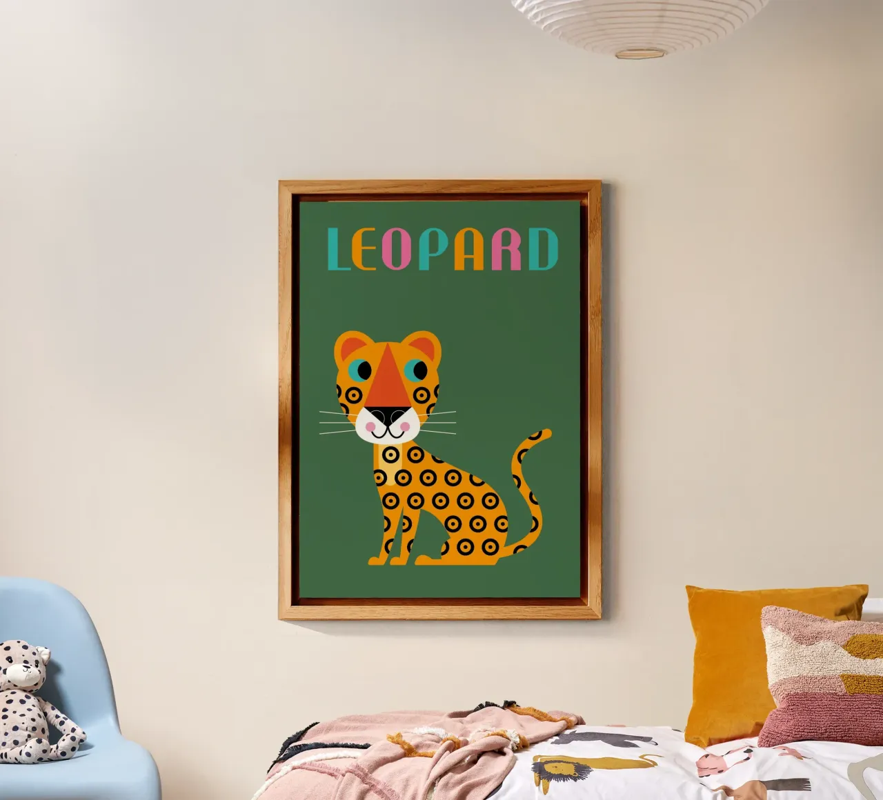 Leopardo alluminio dibond da Looks n Brains