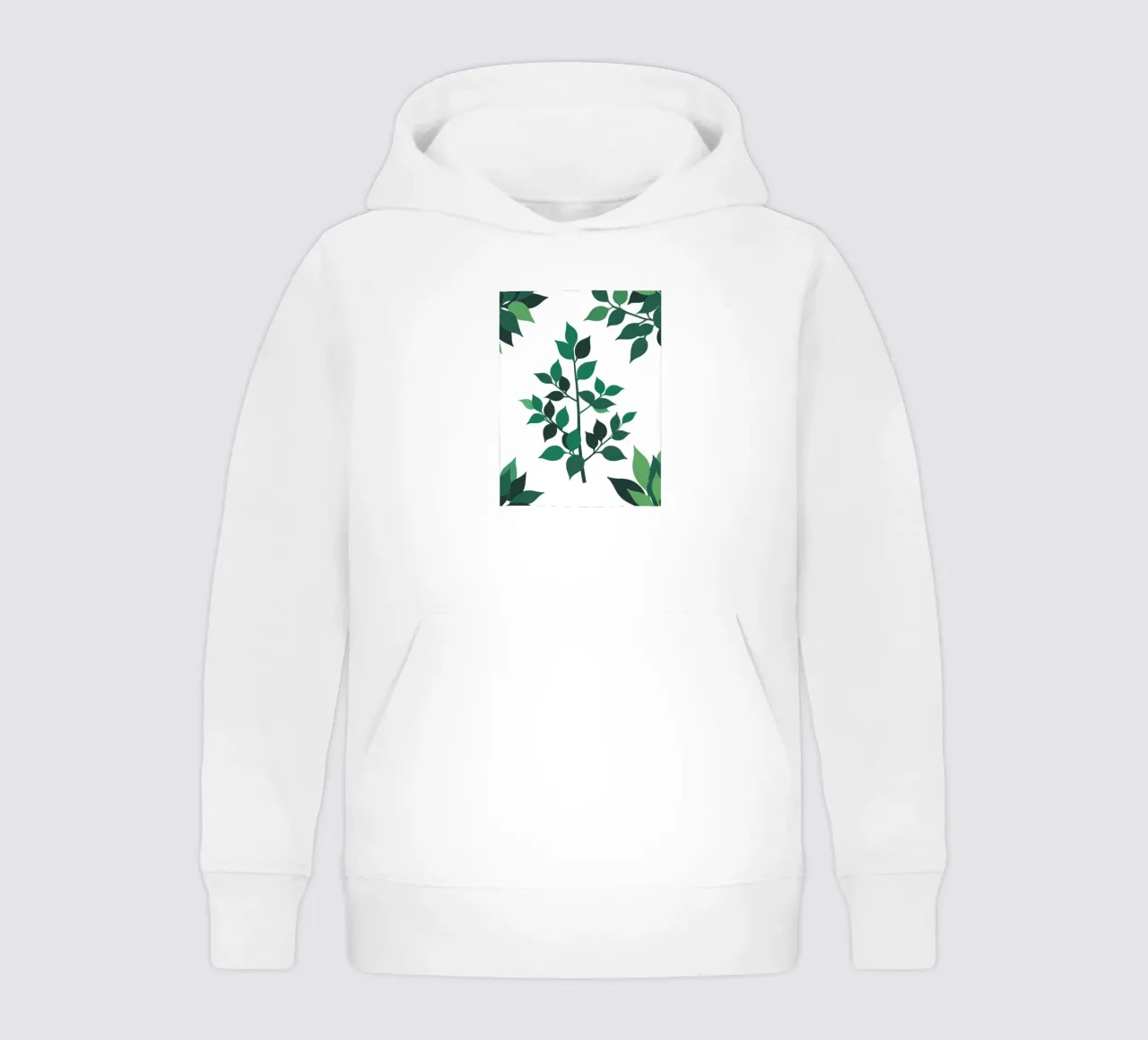 Pianta di giada felpa bambino con cappuccio da Botanical Gallery