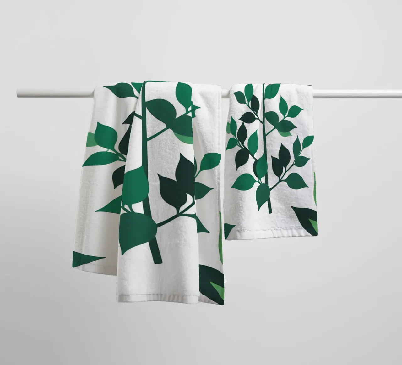 Pianta di giada asciugamano da bagno da Botanical Gallery