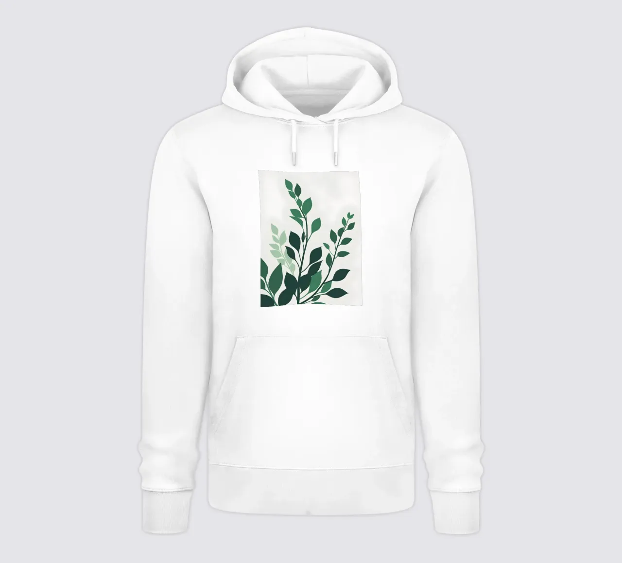 Pianta di giada felpa con cappuccio da Botanical Gallery