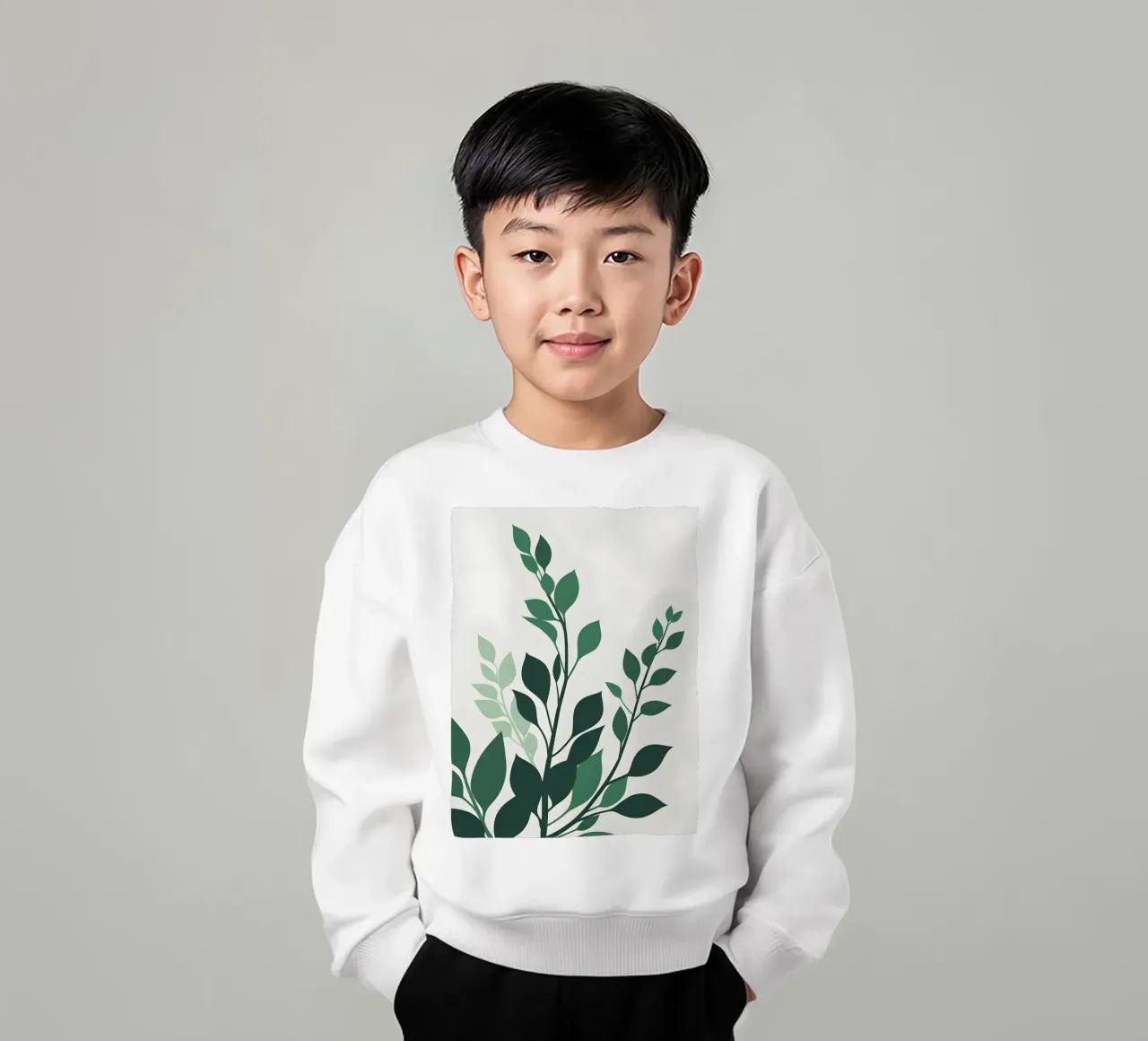 Pianta di giada felpa bambino da Botanical Gallery