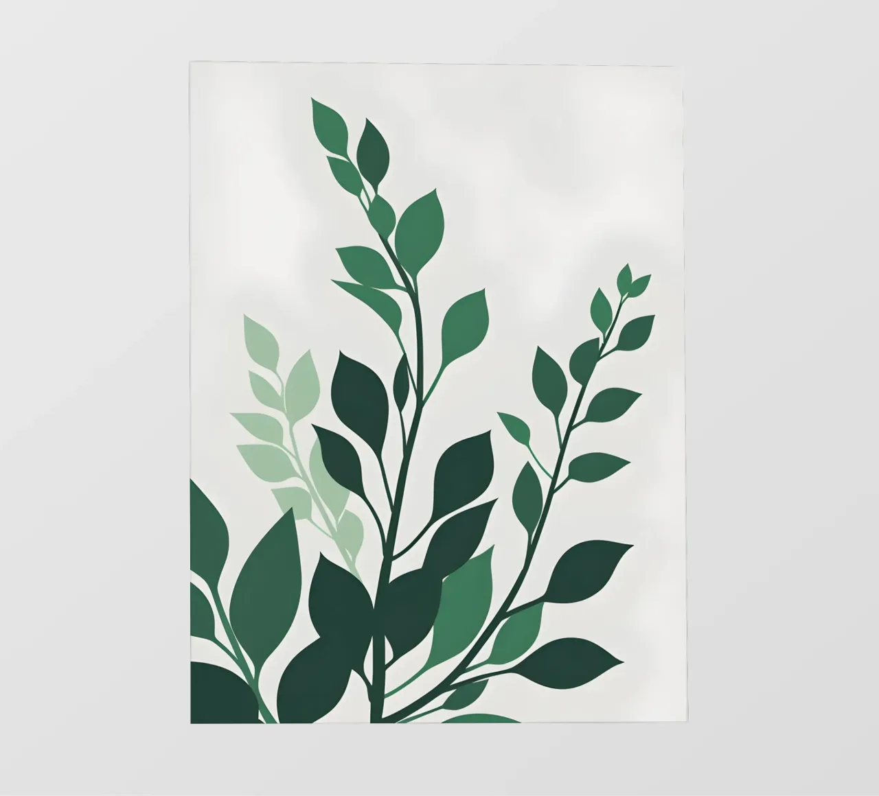 Pianta di giada telo in pvc da Botanical Gallery
