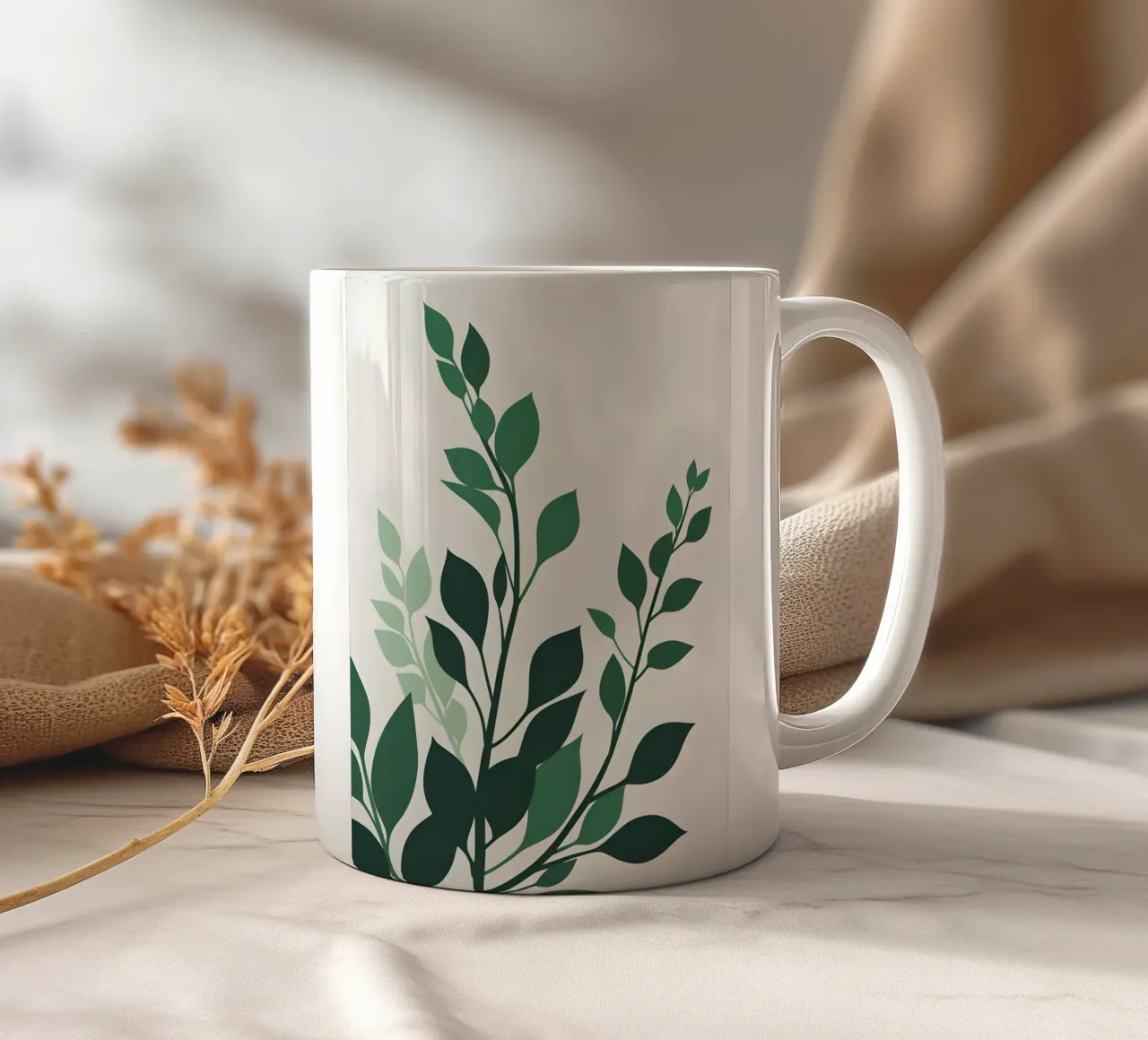Pianta di giada tazza in ceramica da Botanical Gallery