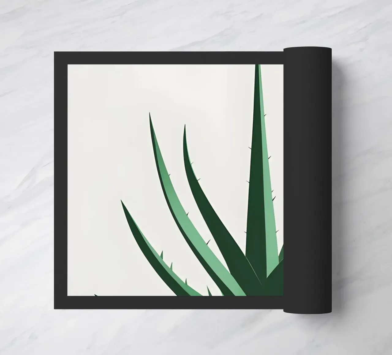 Forma dell'aloe zerbino da Botanical Gallery