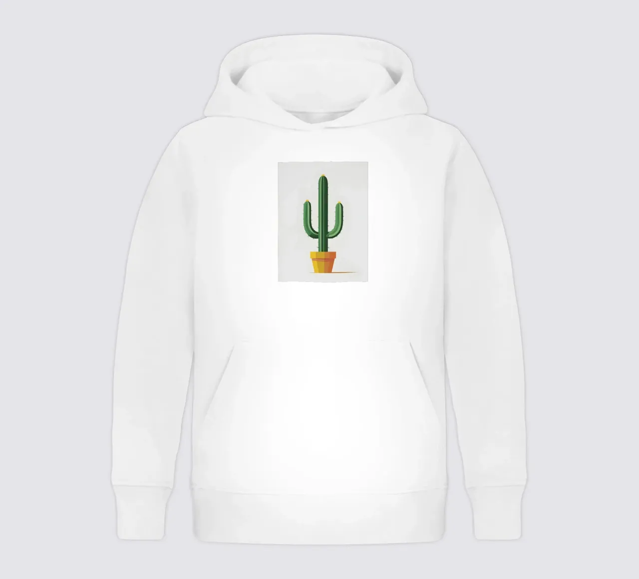 Barrel Cactus felpa bambino con cappuccio da Botanical Gallery