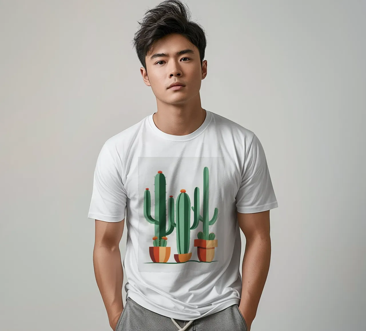 Barrel Cactus t-shirt da Botanical Gallery