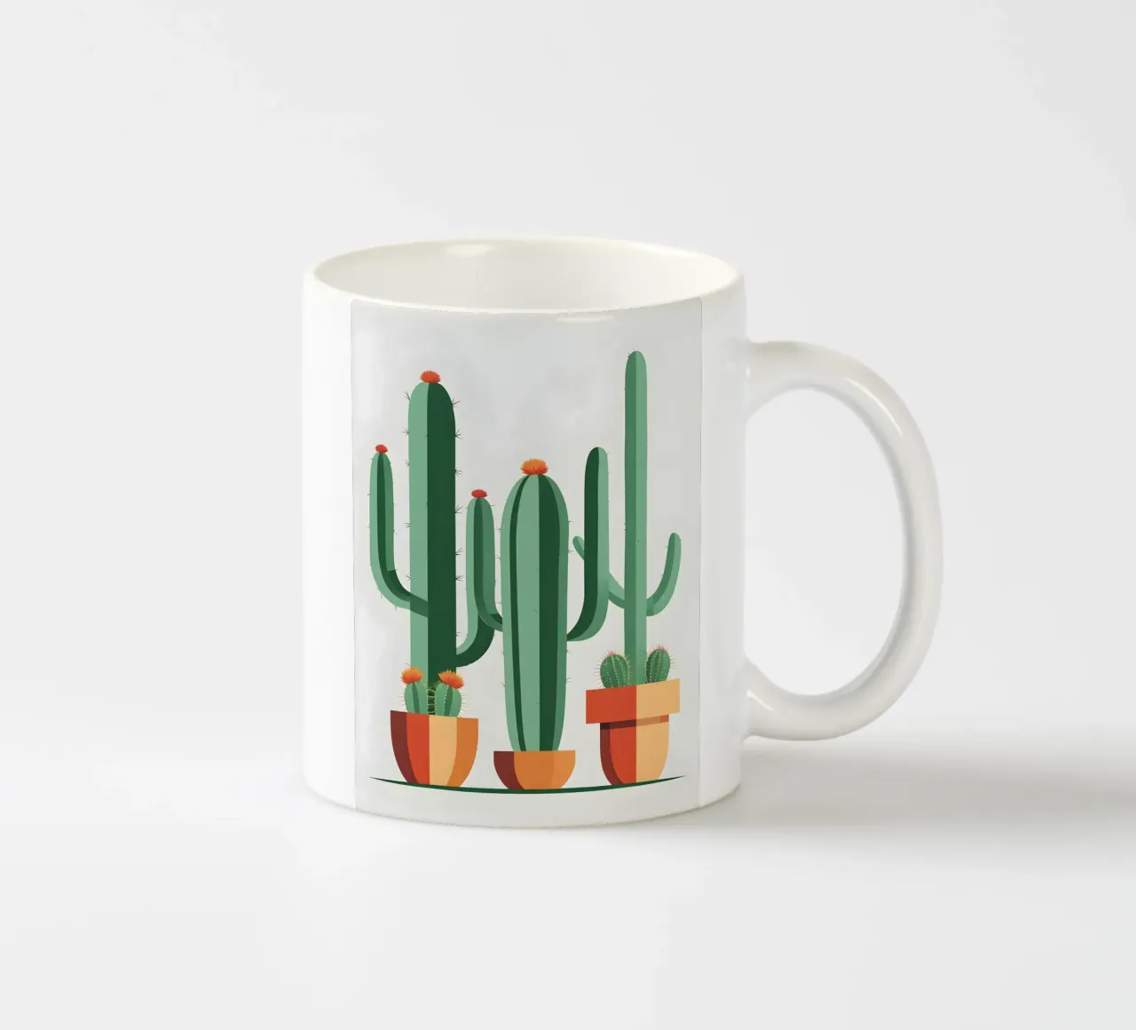Barrel Cactus tazza in ceramica da Botanical Gallery