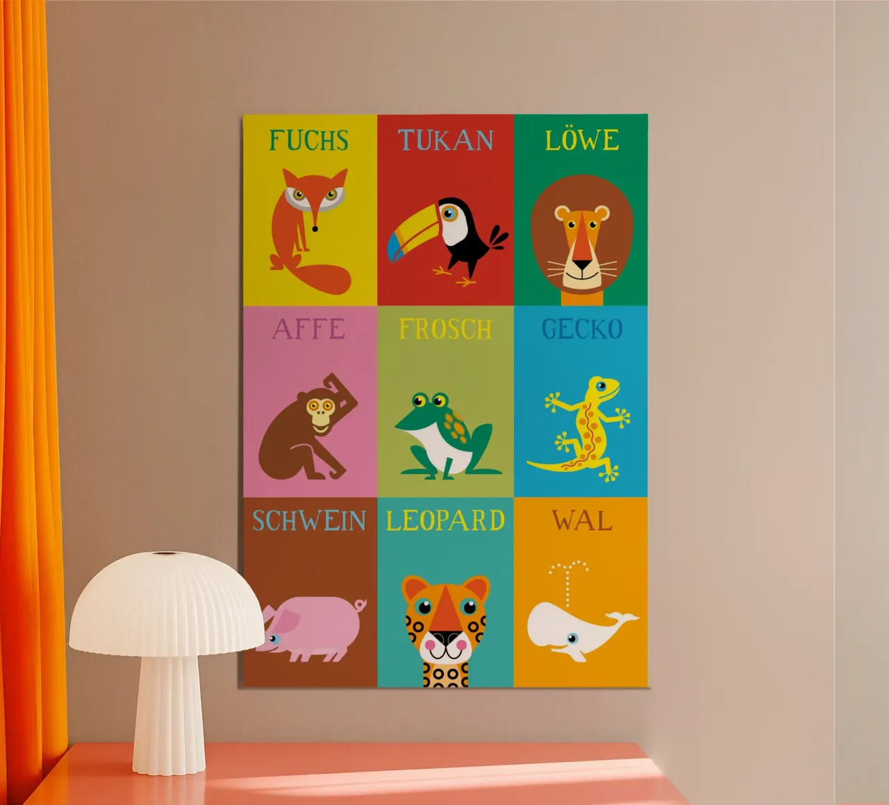 Dieren poster van Looks n Brains