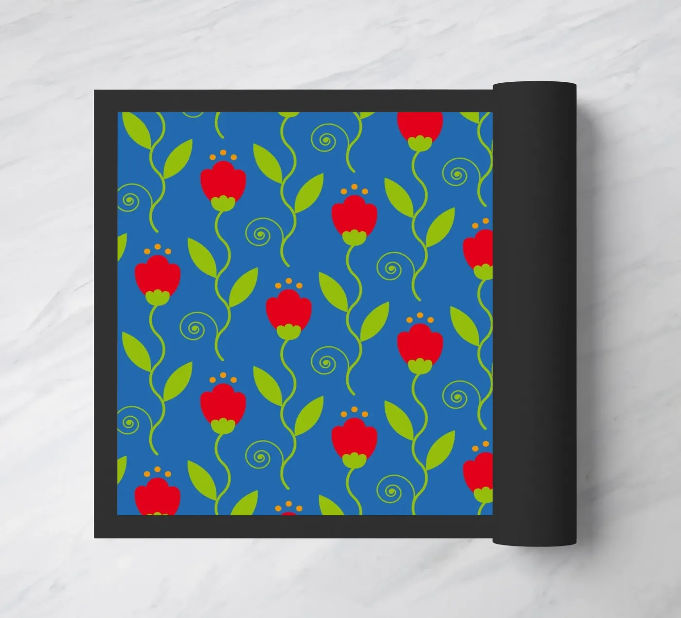 Muster 07 Fußmatte von Looks n Brains