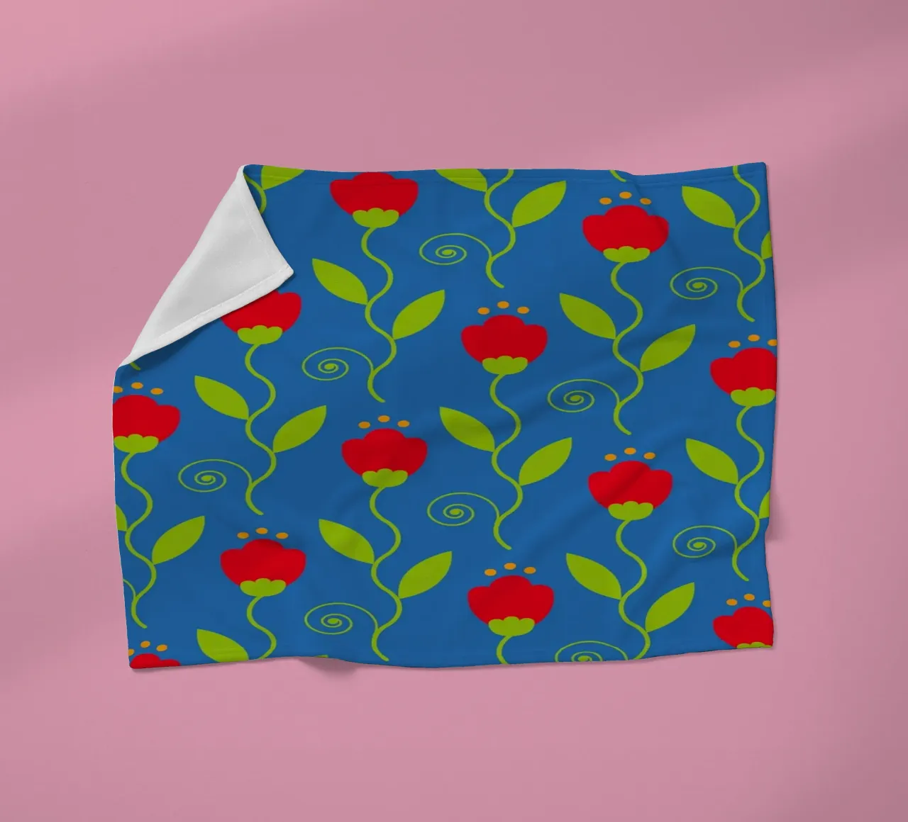 Muster 07 Fleecedecke von Looks n Brains