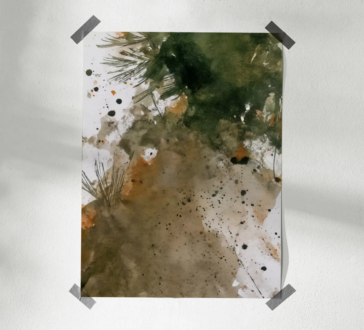 Bosresten poster van Louise Wilder Studio