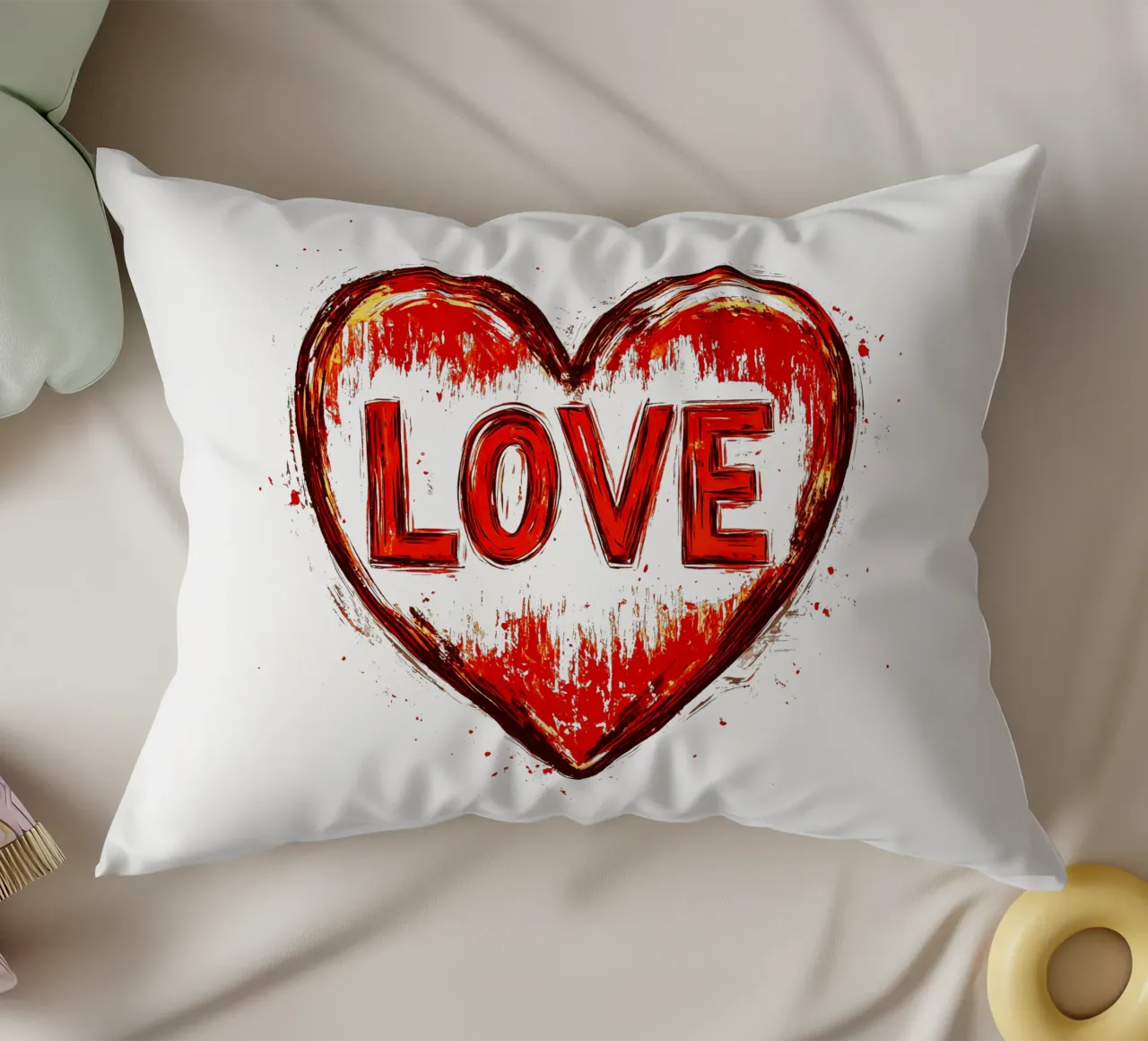 Design a cuore d'amore cuscino da Autofocus