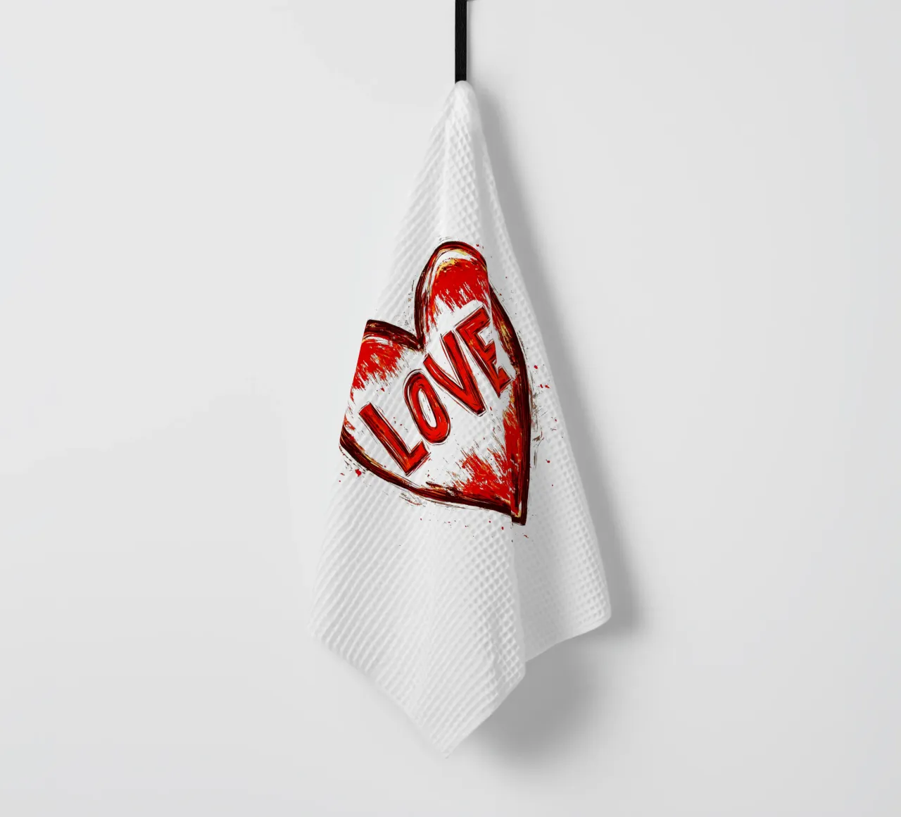 Design a cuore d'amore canovaccio da cucina da Autofocus