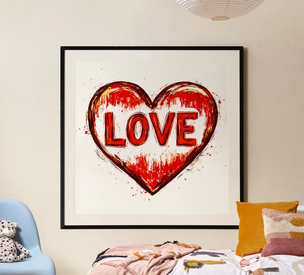 Design a cuore d'amore carta hahnemühle da Autofocus