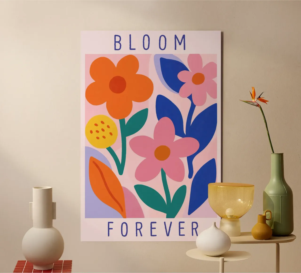 Bloom Forever alluminio dibond da treechild