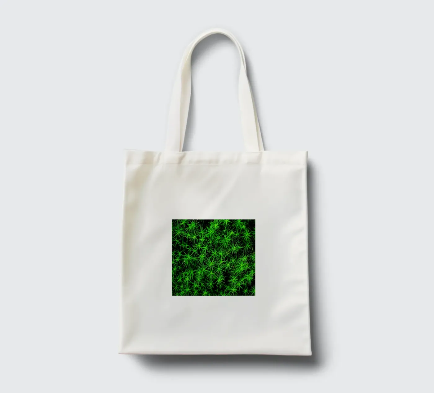 Moss pattern Jutebeutel von Fjöllart