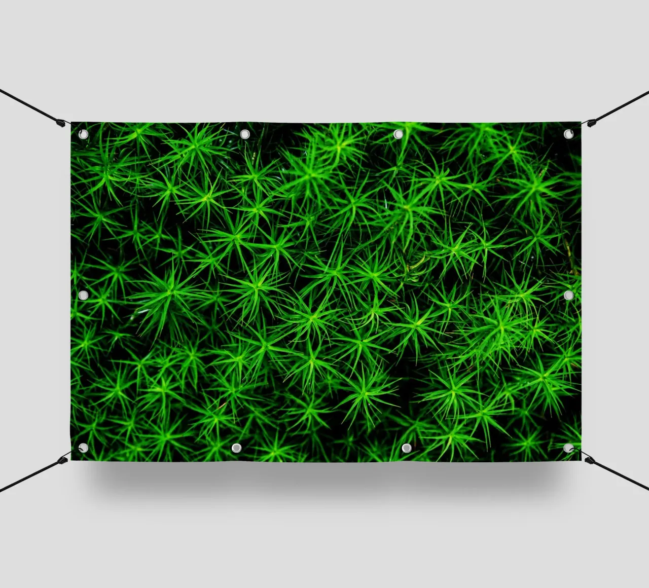 Moss pattern bâche pvc de Fjöllart