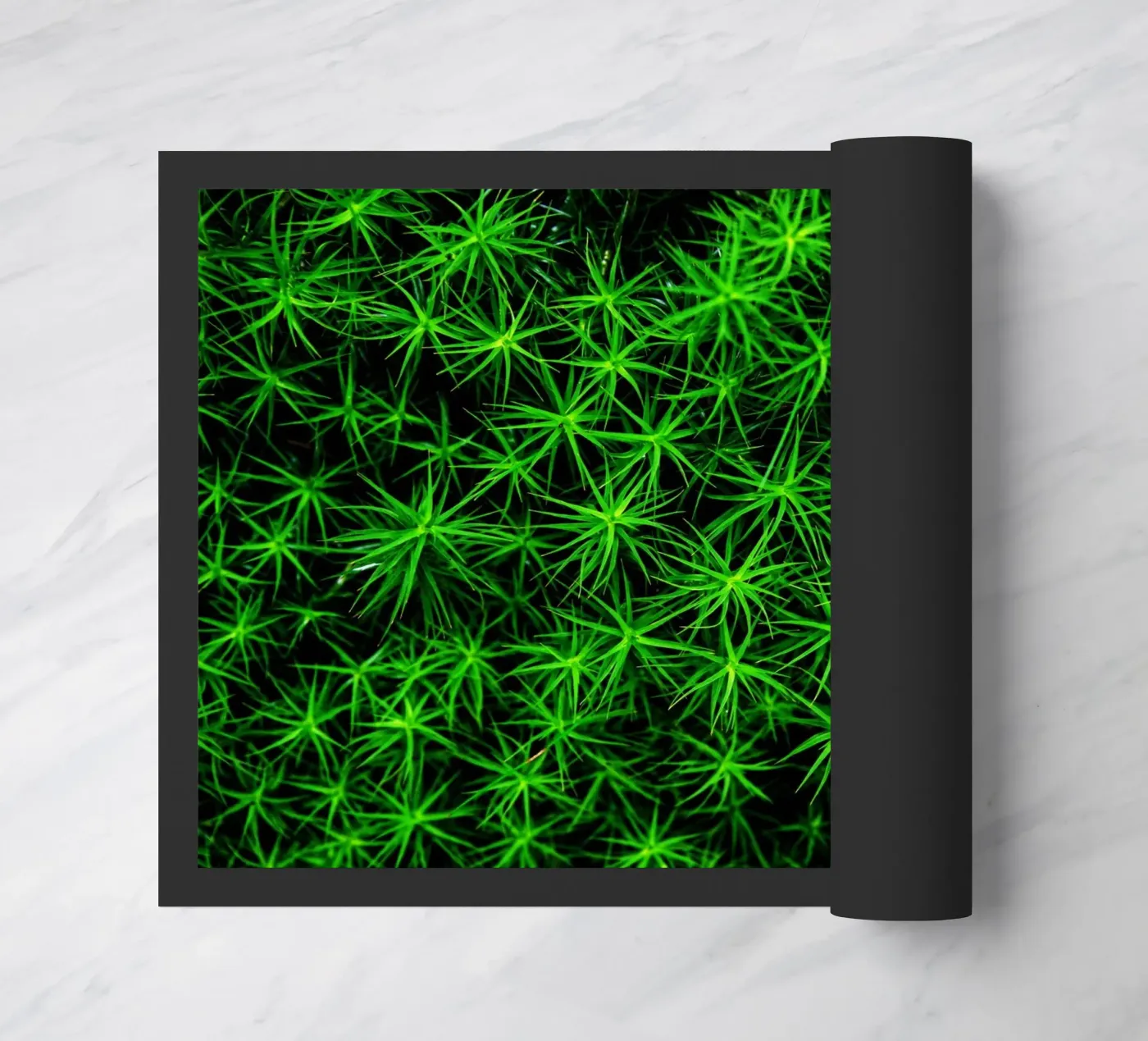 Moss pattern doormat by Fjöllart