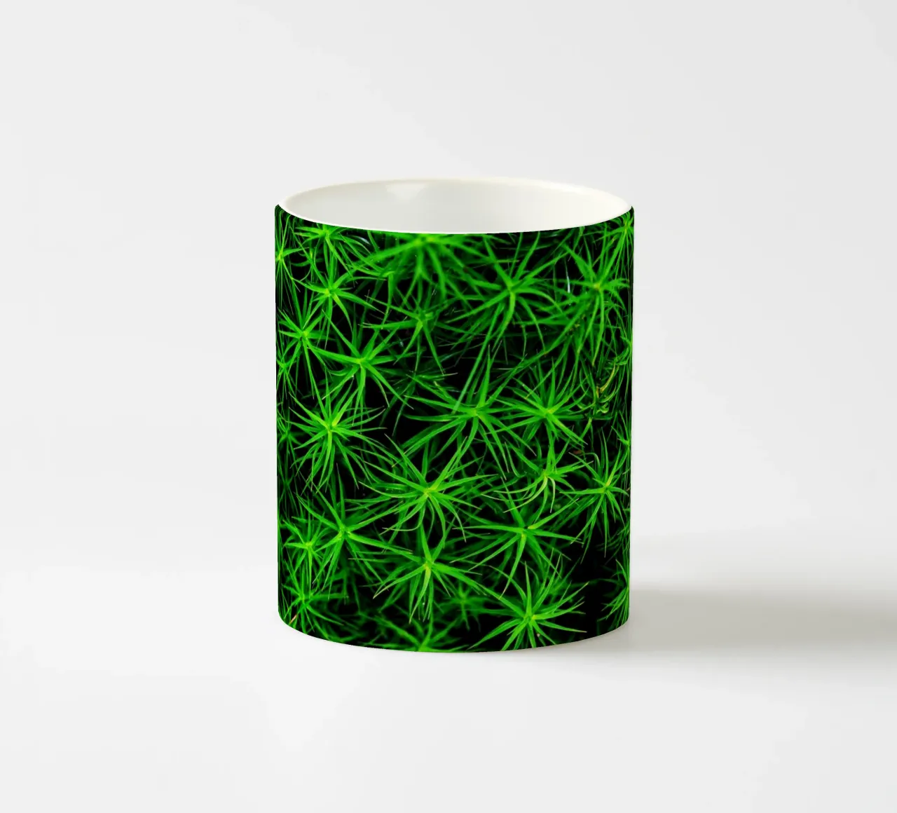 Moss pattern tazza in ceramica da Fjöllart