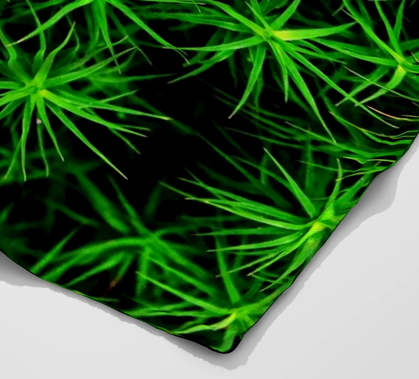 Moss pattern plaid polaire de Fjöllart