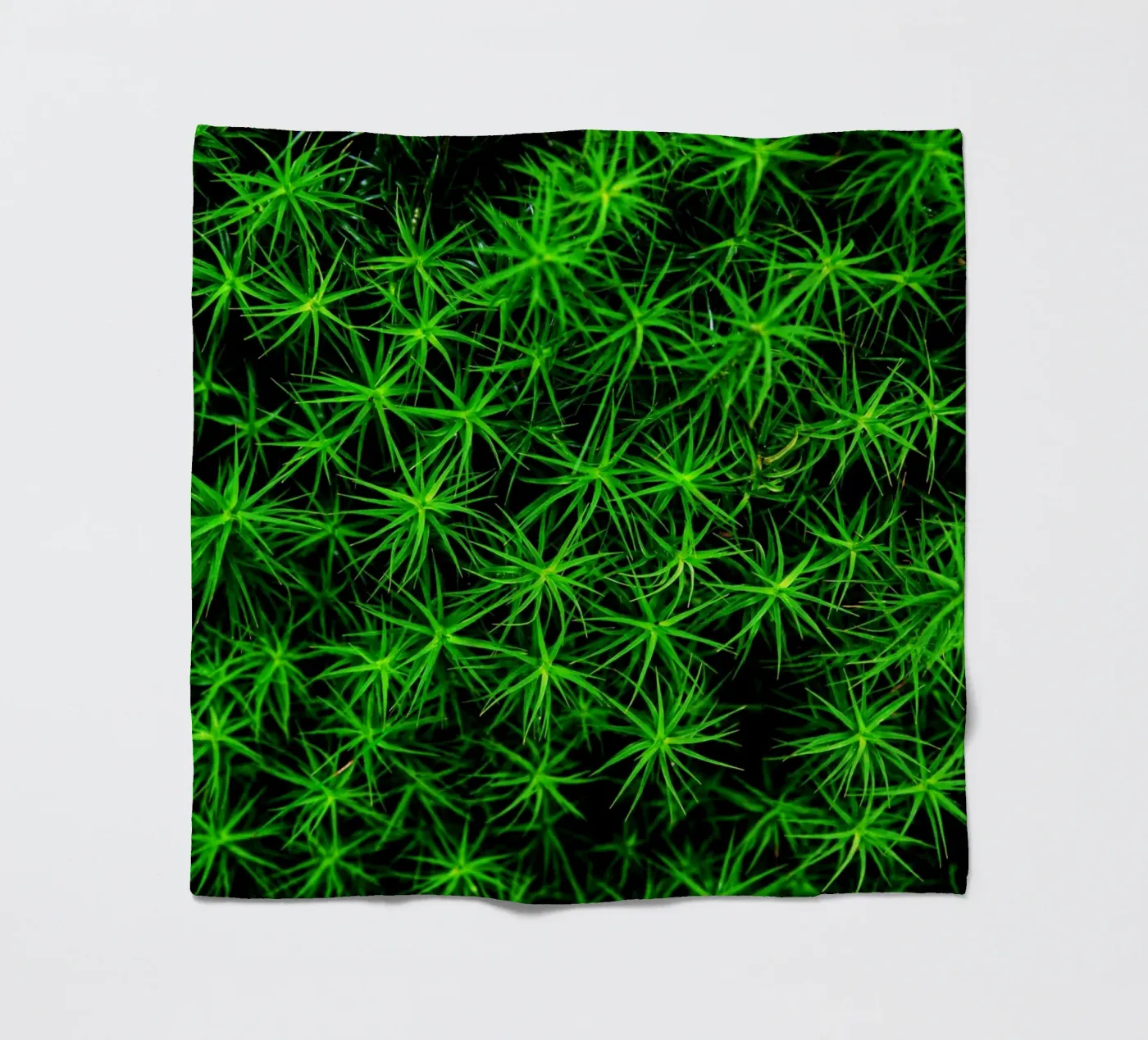 Moss pattern plaid polaire de Fjöllart