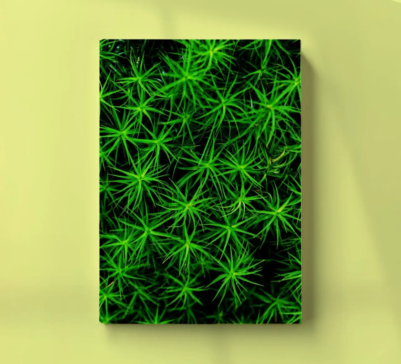 Moss pattern notebook by Fjöllart