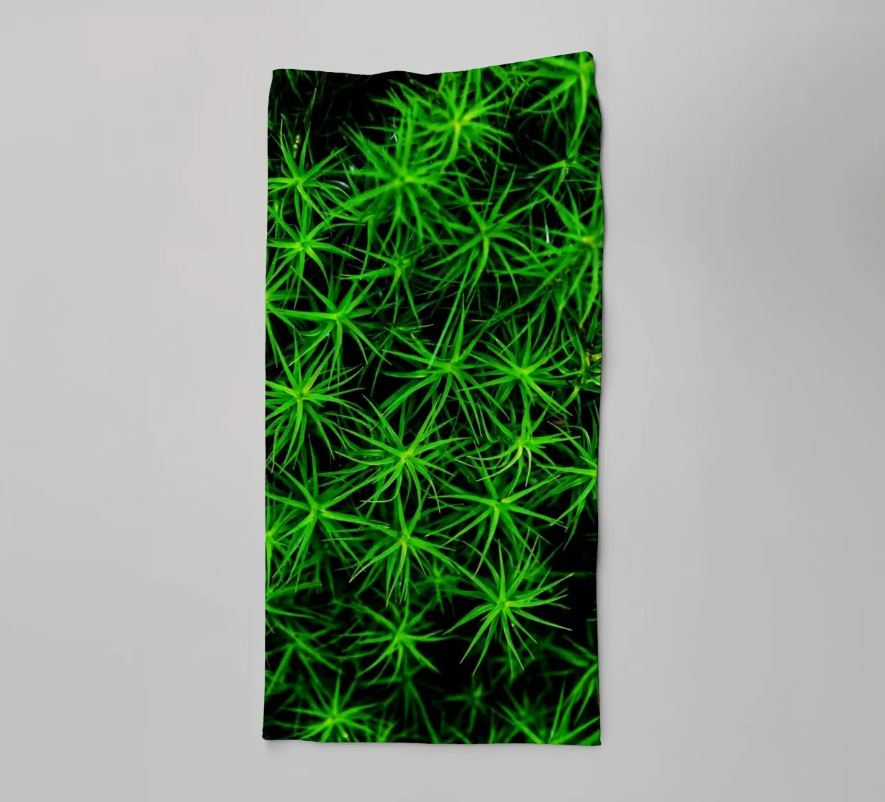 Moss pattern badhanddoek van Fjöllart