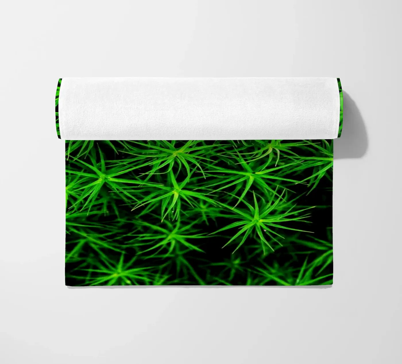 Moss pattern strandhanddoek van Fjöllart