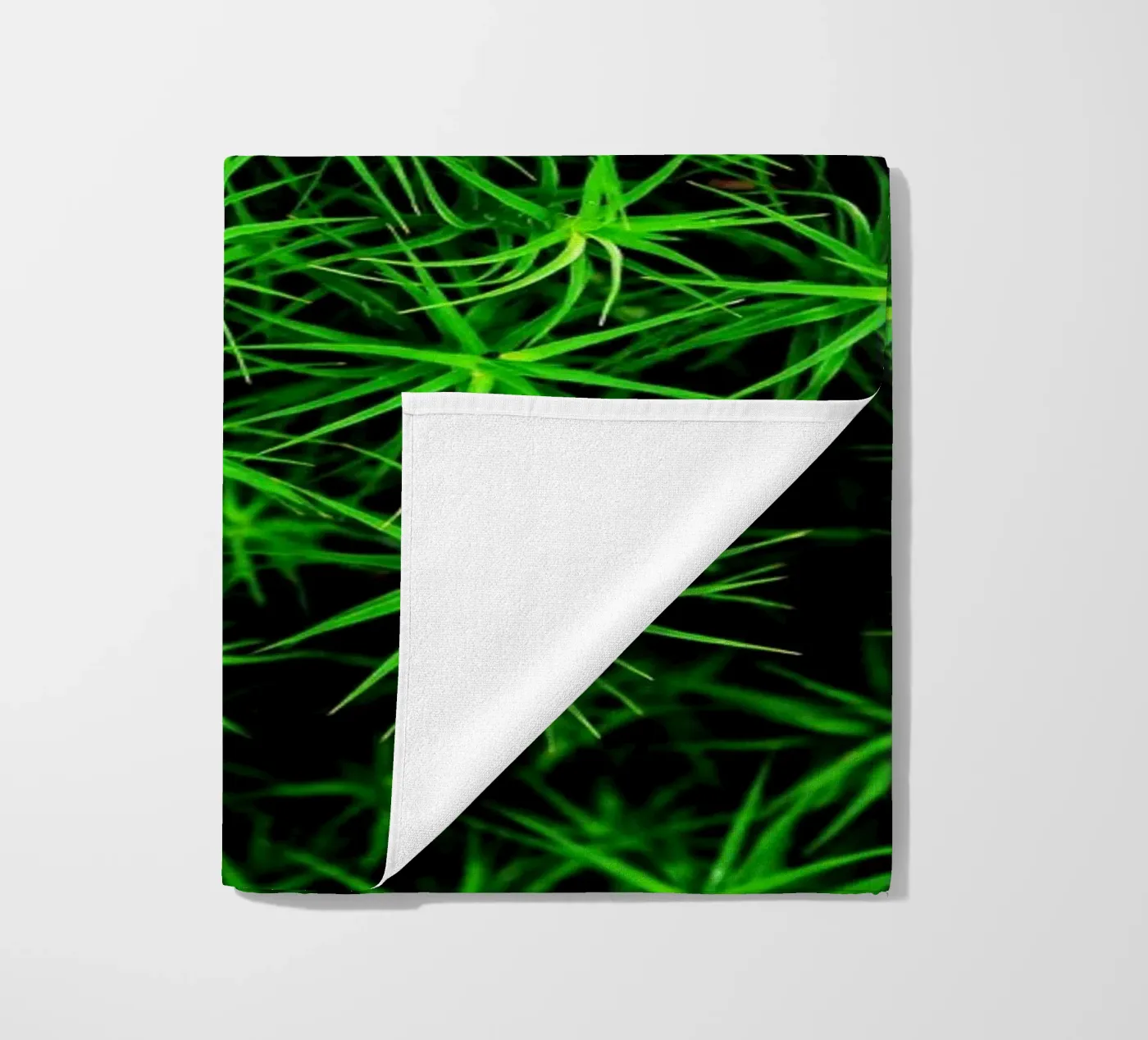 Moss pattern strandhanddoek van Fjöllart
