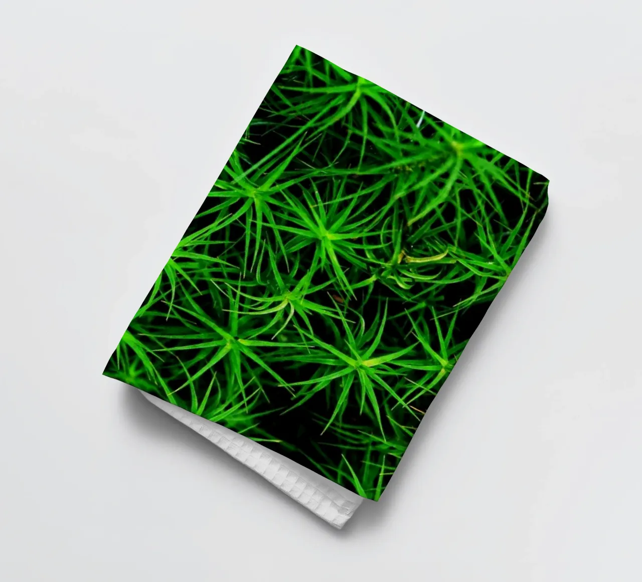 Moss pattern Geschirrtuch von Fjöllart