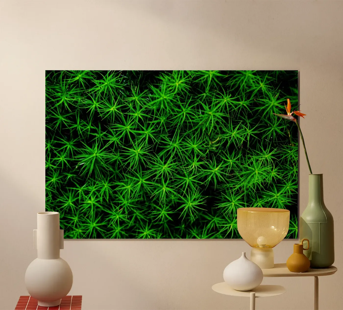 Moss pattern Poster von Fjöllart