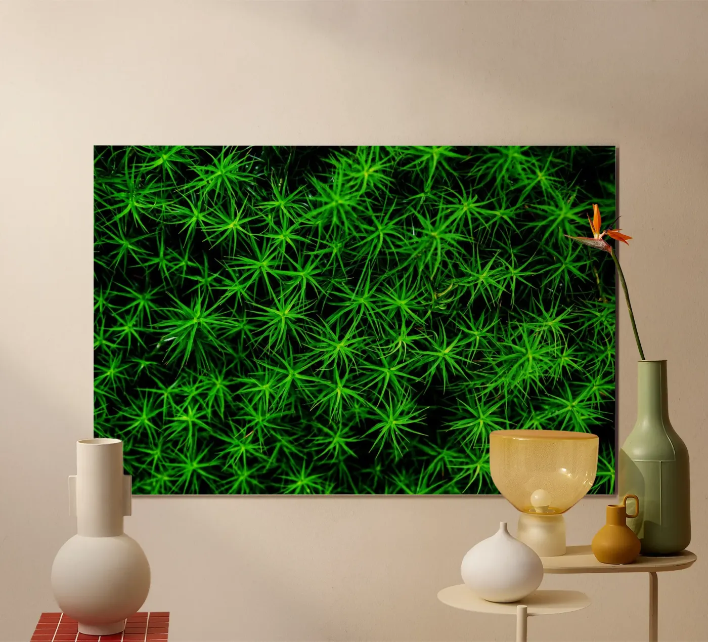 Moss pattern Poster von Fjöllart