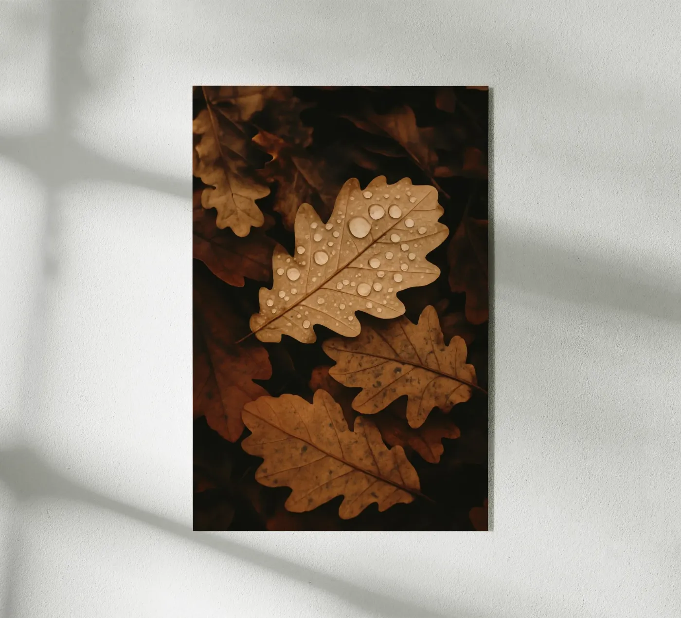 Autumn Leafs acryl van treechild