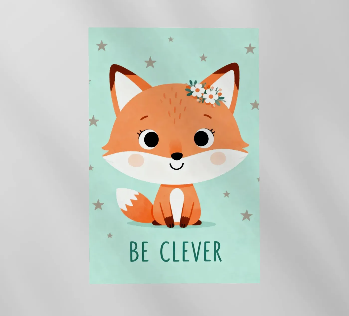Be Clever Fox pellicola backlit da EverLuvv Studio