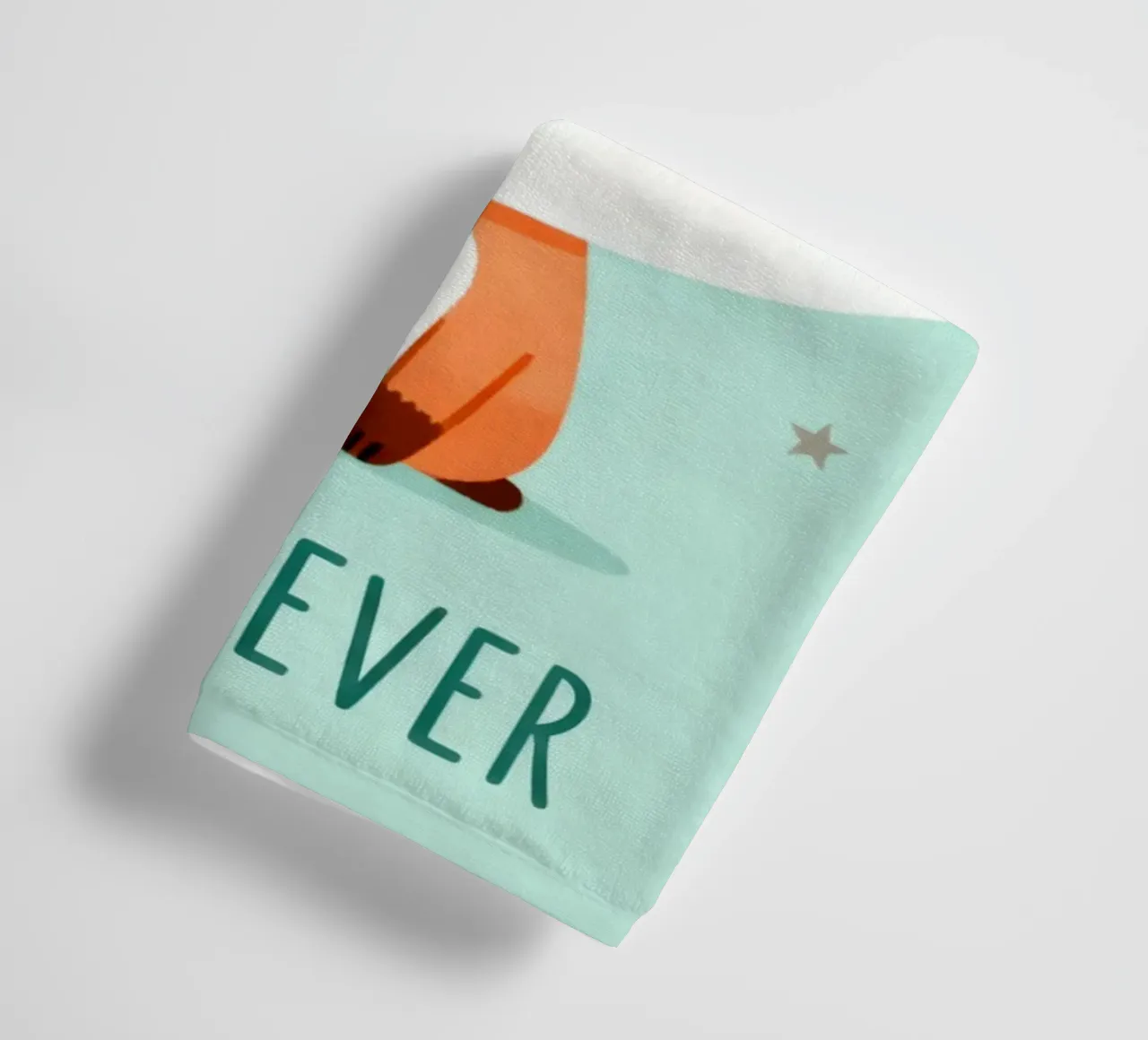 Be Clever Fox asciugamano da bagno da EverLuvv Studio