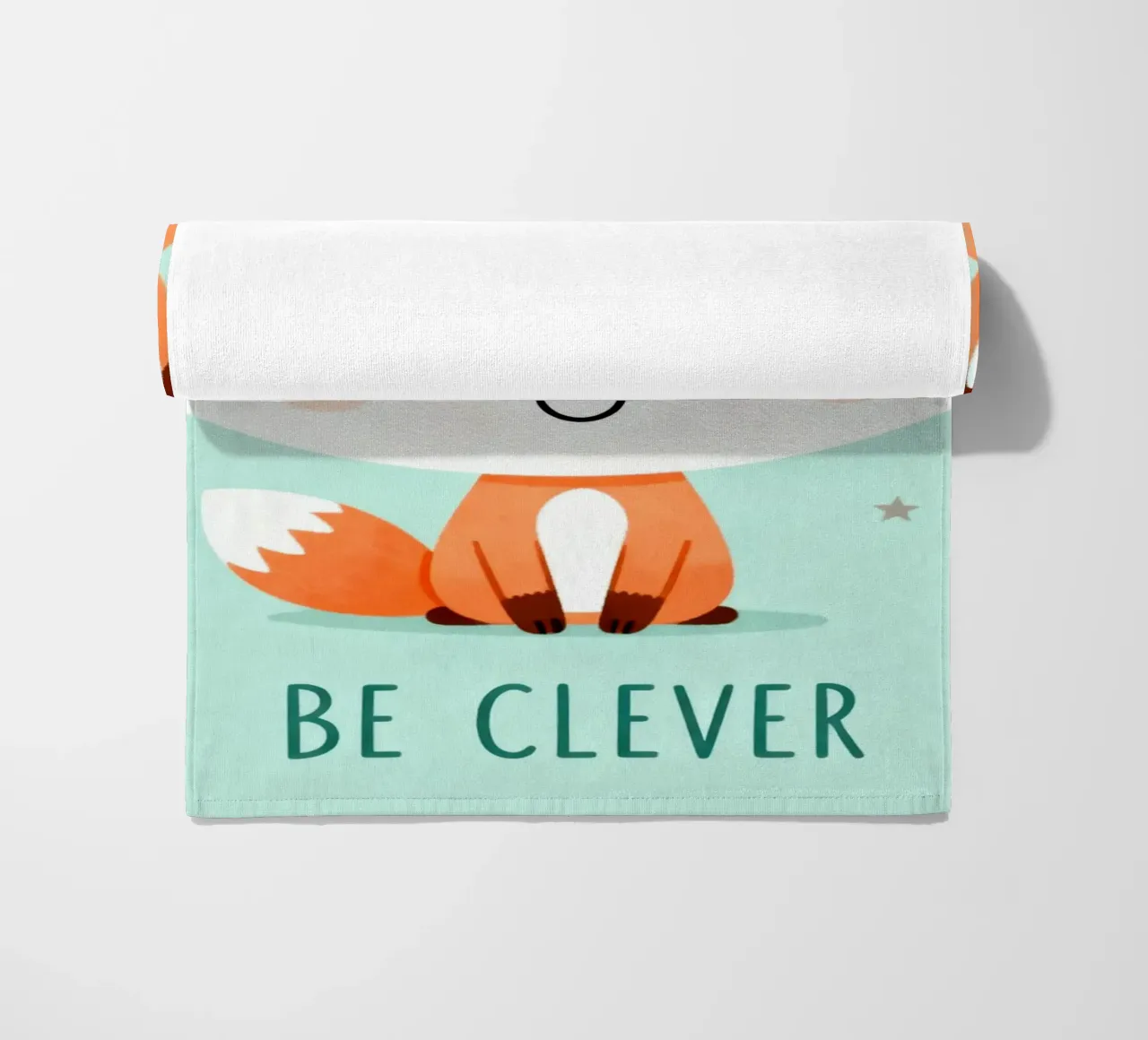 Be Clever Fox telo mare da EverLuvv Studio