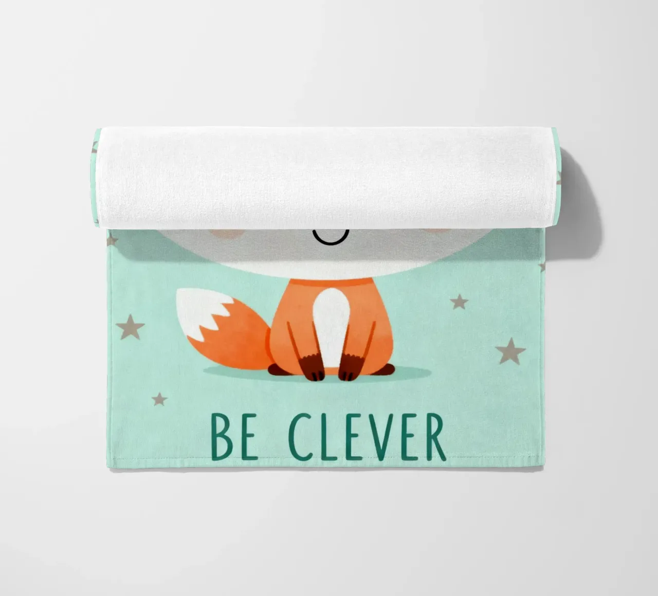 Be Clever Fox telo mare da EverLuvv Studio