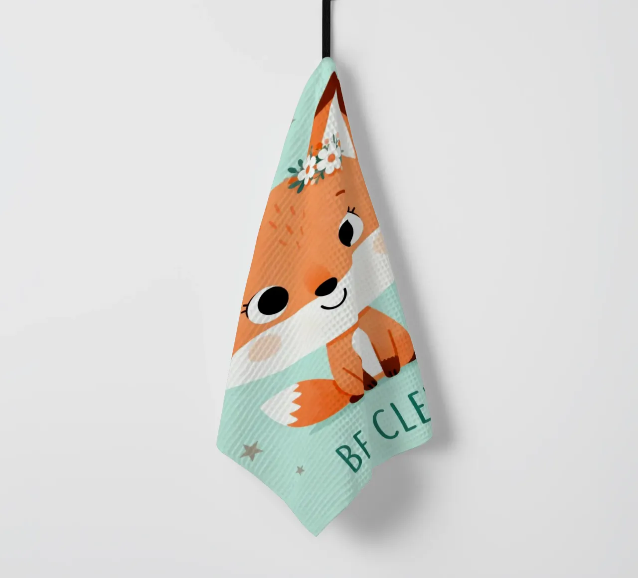 Be Clever Fox torchon de EverLuvv Studio