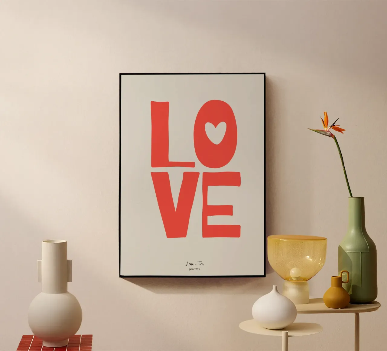 L'amore plexiglass da PurePeachPersonal