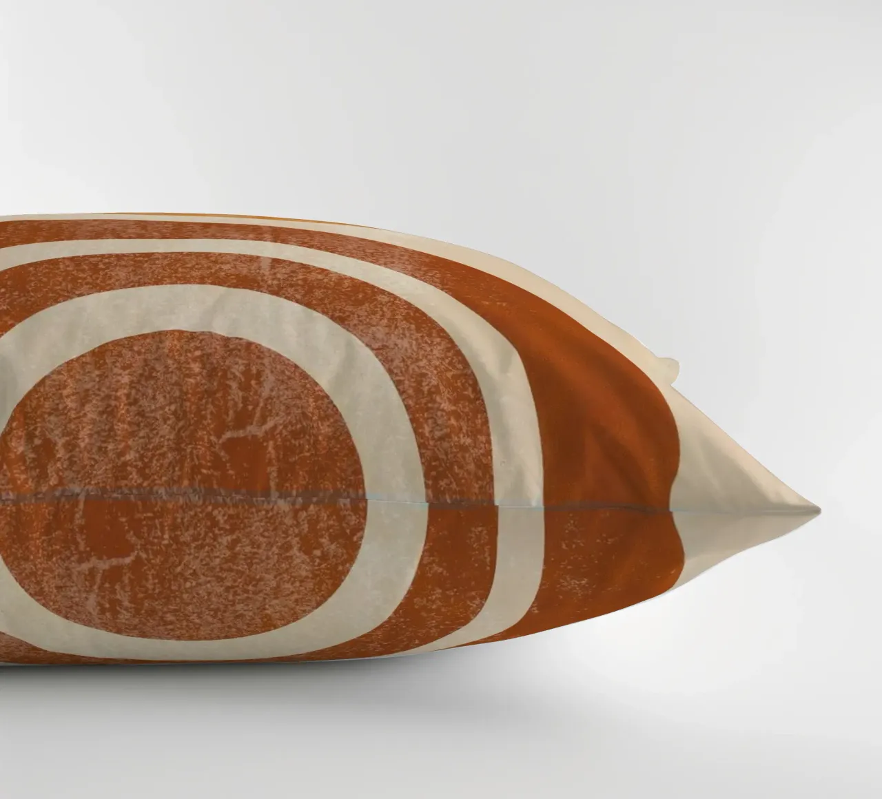 Abstracte Retro Zon & Boog Print kussen van Aralyn