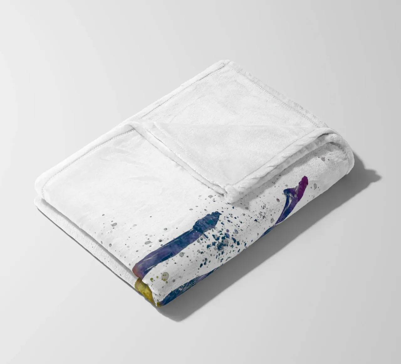 Nuotatore in acquerello coperta in pile da ⚽ Sports Pulse