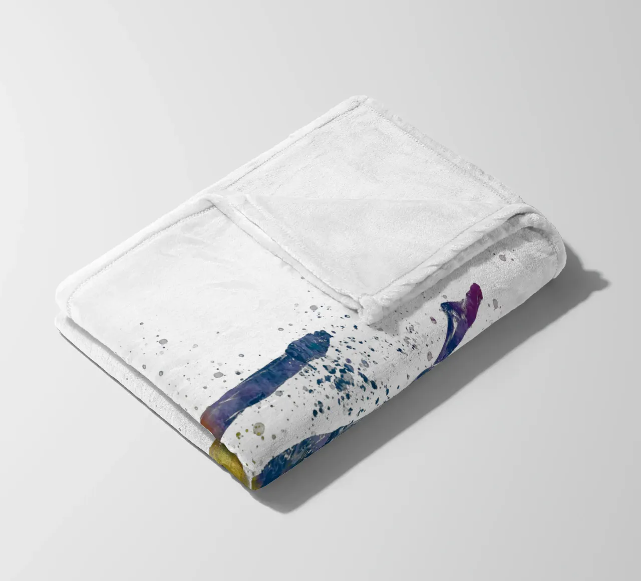 Nuotatore in acquerello coperta in pile da ⚽ Sports Pulse