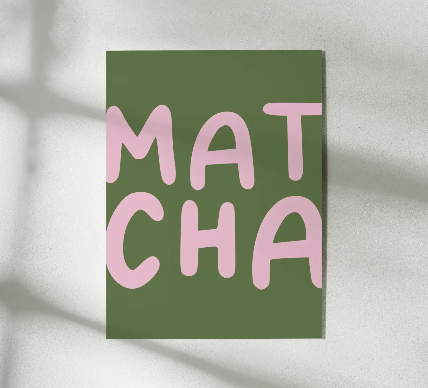 Matcha Acryl-Glas von we line studio - art