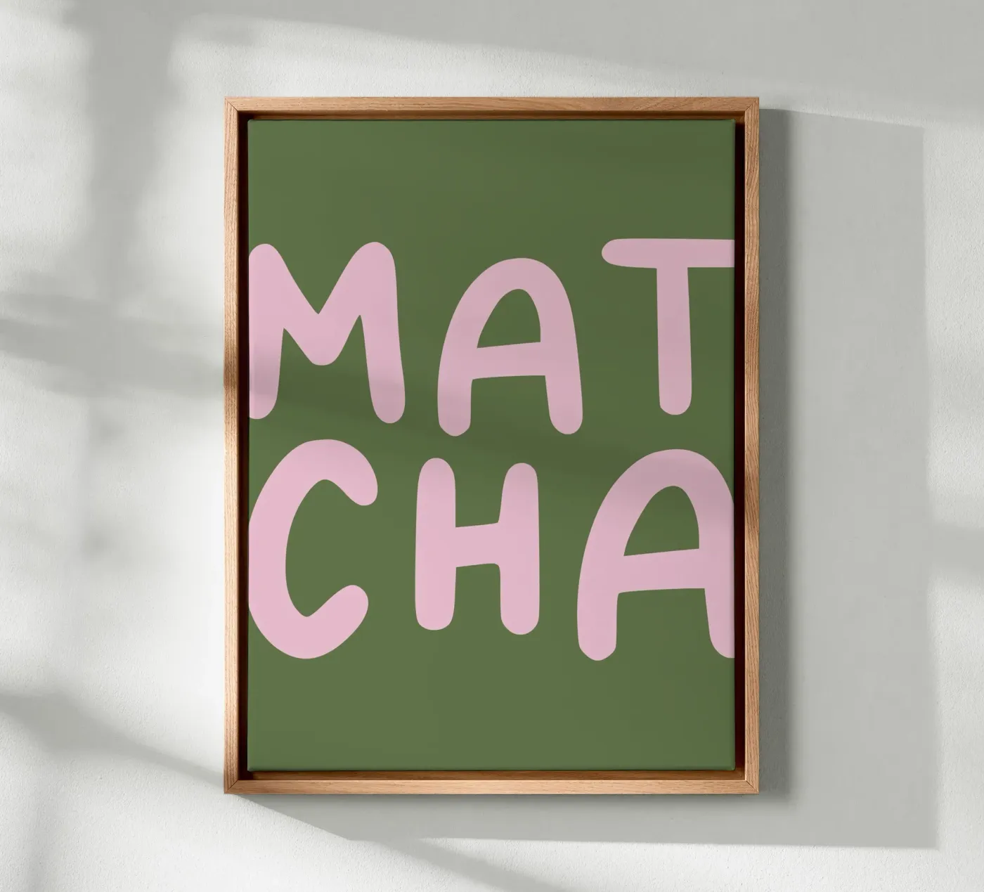 Matcha canvas by we line studio - art