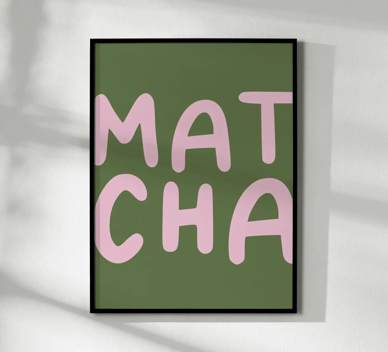 Matcha poster da we line studio - art