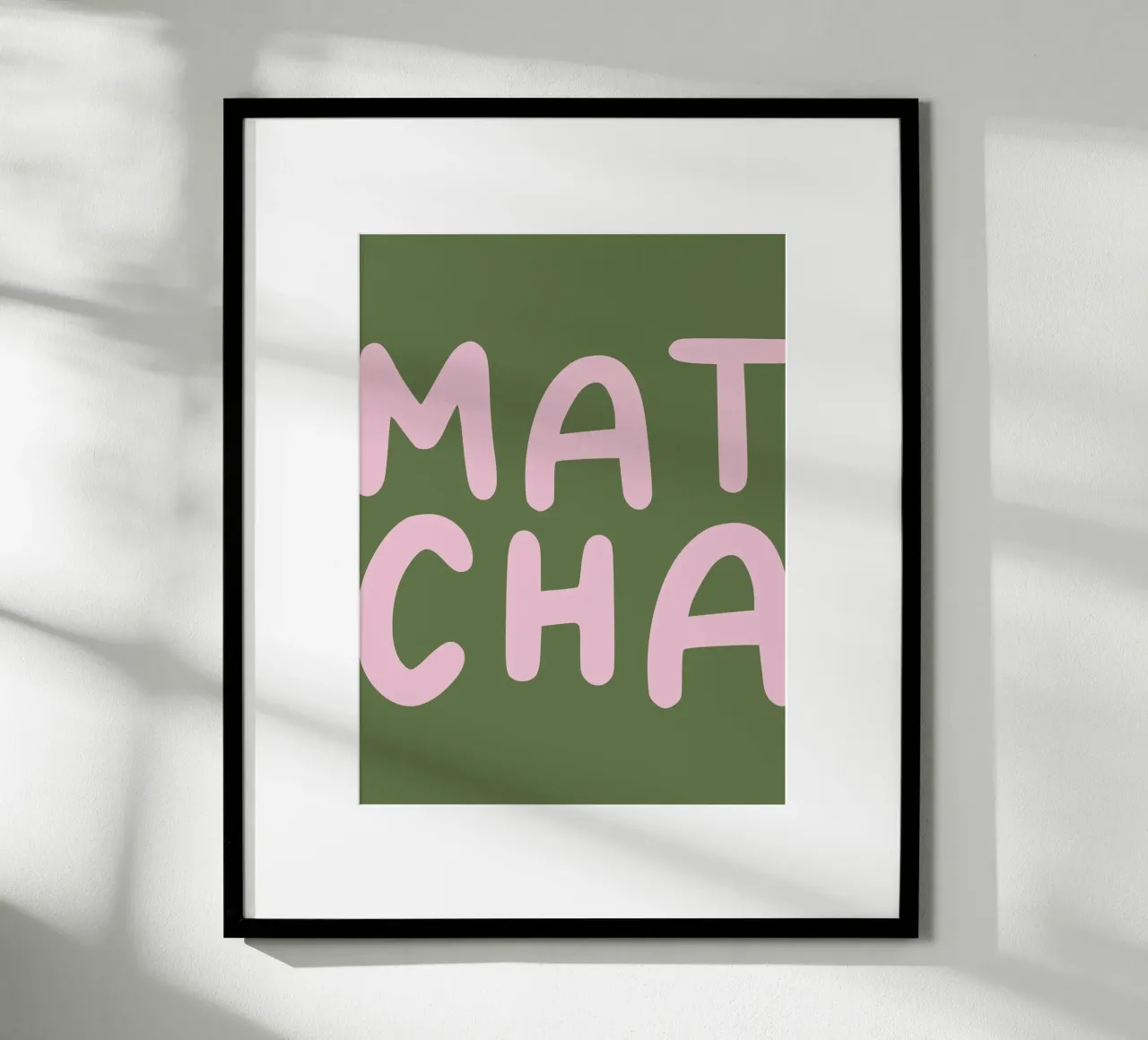 Matcha poster da we line studio - art
