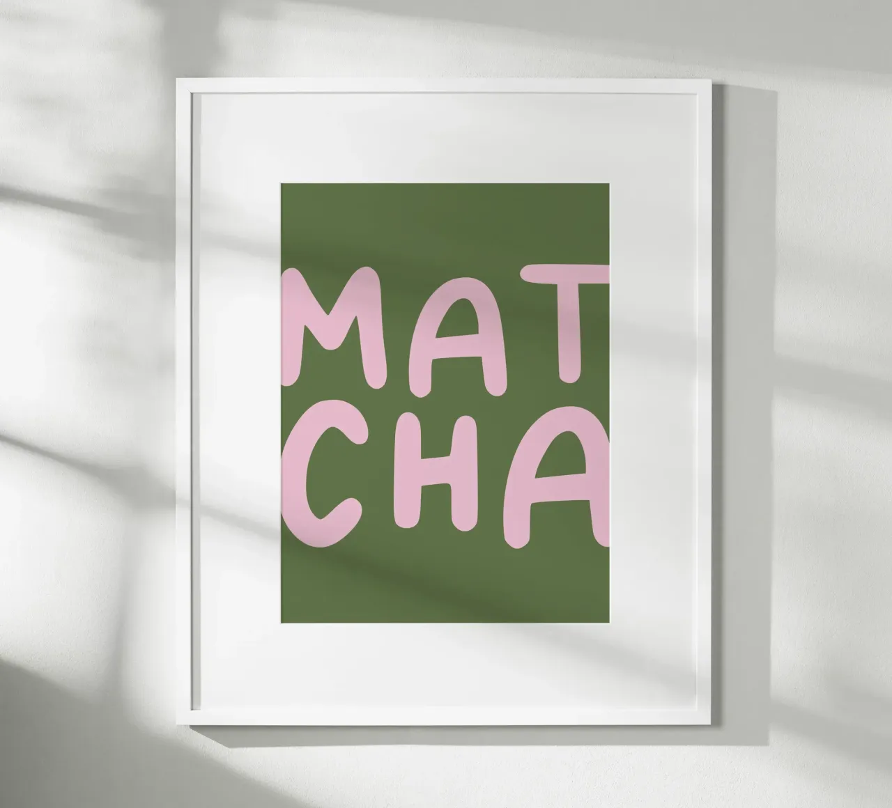 Matcha poster da we line studio - art