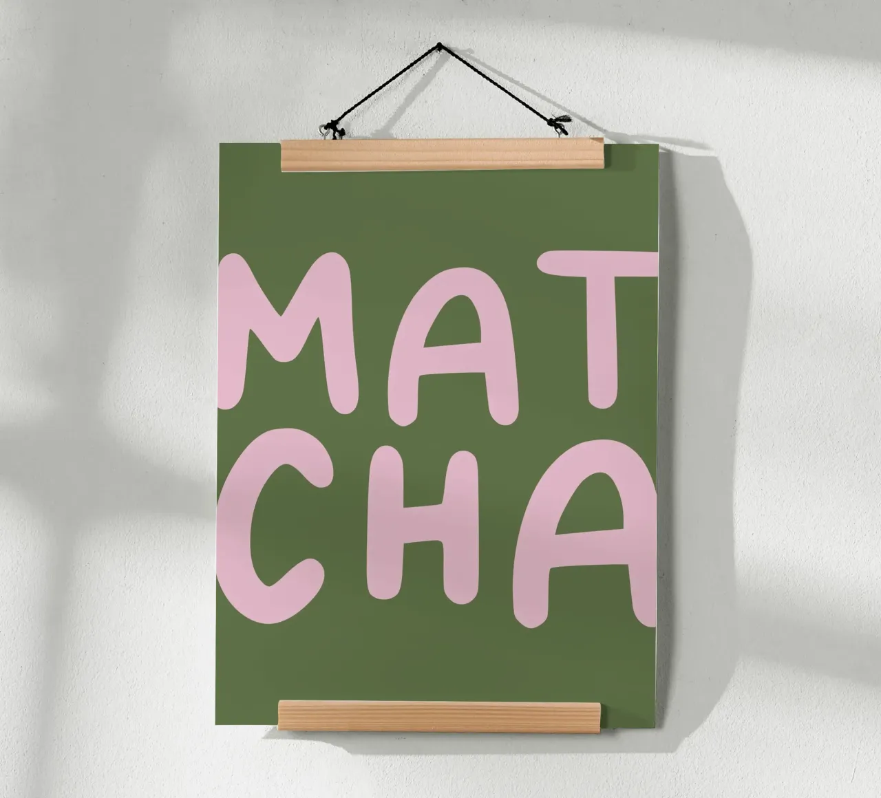 Matcha poster by we line studio - art
