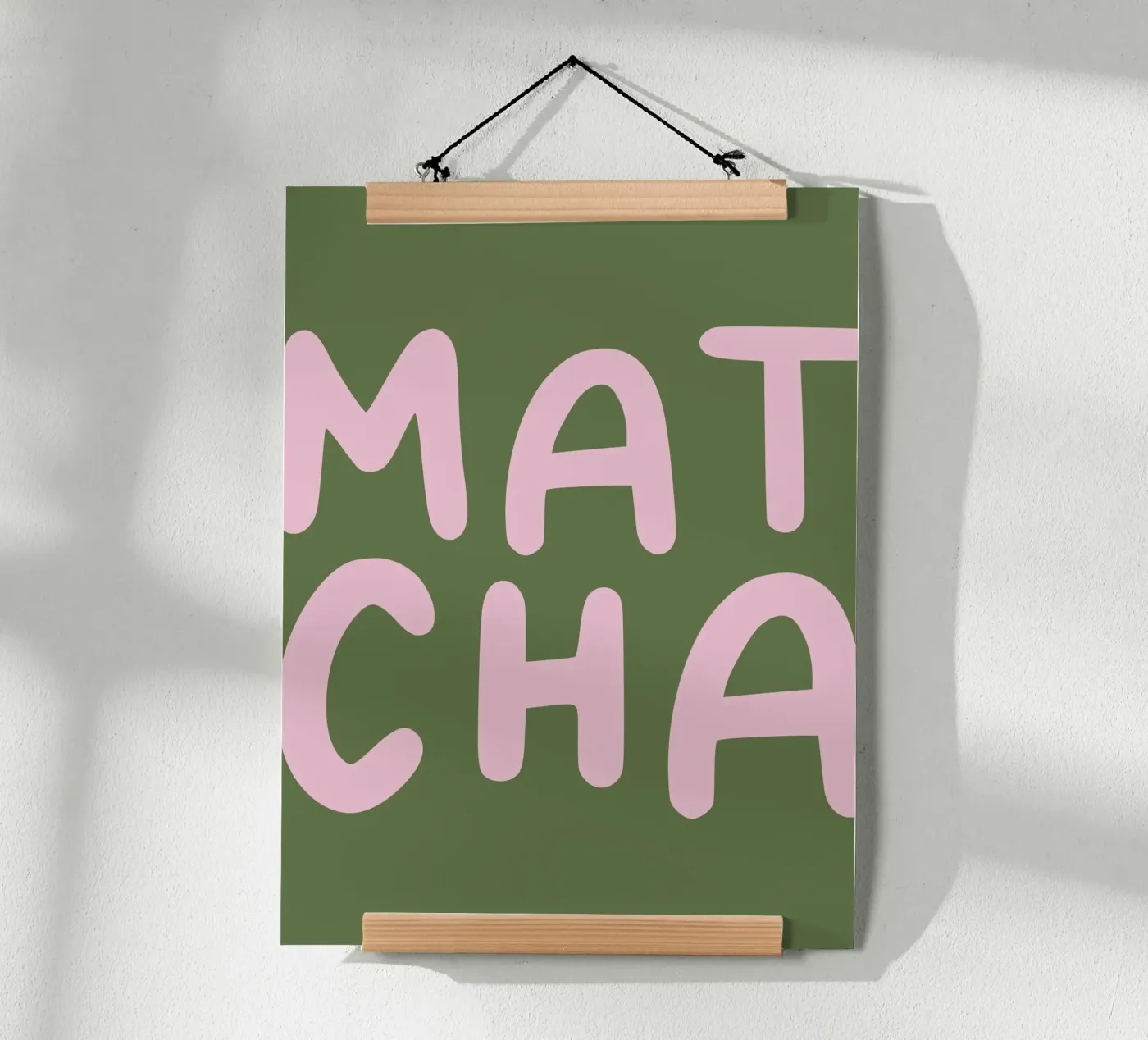 Matcha poster da we line studio - art