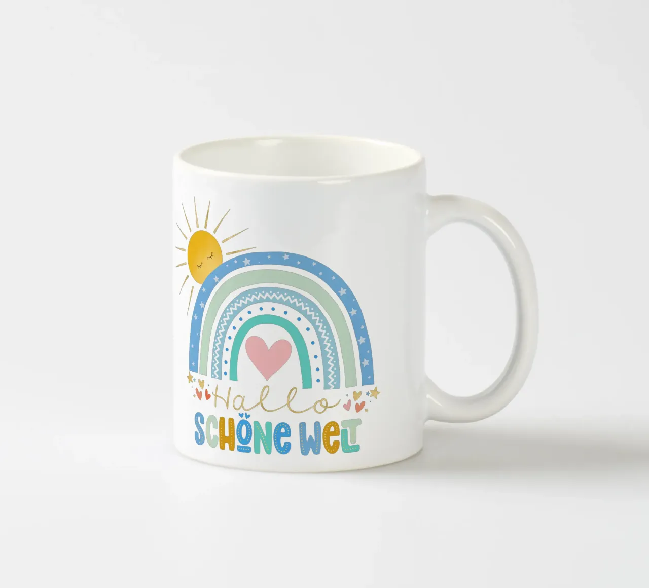 Ciao mondo bello. Per neonati e bambini. Per i ragazzi. tazza in ceramica da CalliLetters